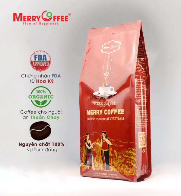 Cà phê pha phin Merry Coffee